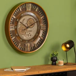 Atmosphera Horloges*Horloge mécanique "Yoni" Noir