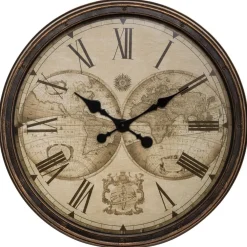 Atmosphera Horloges*Horloge monde "Tomy" Blanc