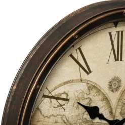 Atmosphera Horloges*Horloge monde "Tomy" Blanc