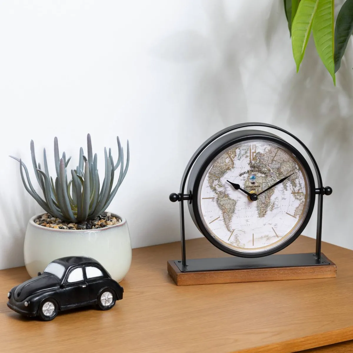 Atmosphera Horloges À Poser, Réveils*Horloge à poser "Flavia" Blanc