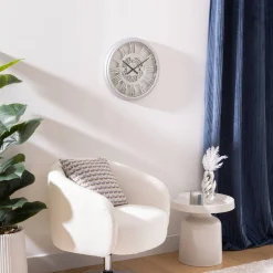 Atmosphera Horloges*Horloge "Ricky" argent