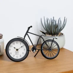 Atmosphera Horloges À Poser, Réveils*Horloge vélo à poser "Sky" Blanc