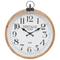 Atmosphera Décoration En Bois|Horloges*Horloge "Yago" Doré