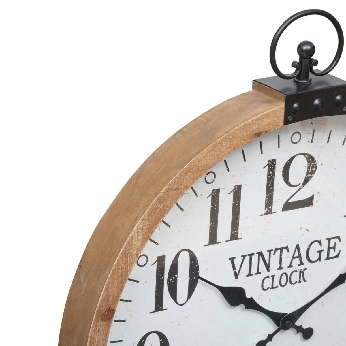 Atmosphera Décoration En Bois|Horloges*Horloge "Yago" Doré