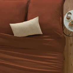 Atmosphera Housses De Couette*Housse de couette, coton Jaunecumin