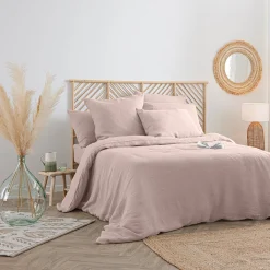 Atmosphera Housses De Couette*Housse de couette "Linah", lin lavé Grissouris