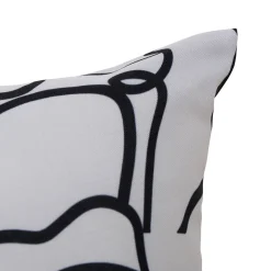 Atmosphera Coussins D'Extérieur|Housses De Coussin*Housse de coussin d'extérieur "Nolan" Bleucanard