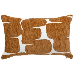 Atmosphera Housses De Coussin*Housse de coussin "Jeni", chenille Blanc