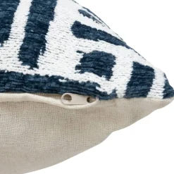 Atmosphera Housses De Coussin*Housse de coussin "Jeni", chenille Blanc