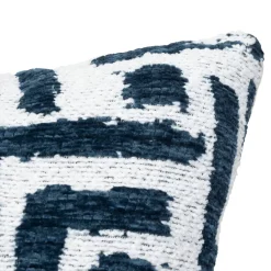 Atmosphera Housses De Coussin*Housse de coussin "Jeni", chenille Blanc