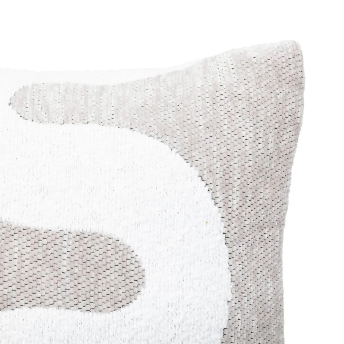 Atmosphera Housses De Coussin*Housse de coussin "Jeni", chenille NoiretBlanc