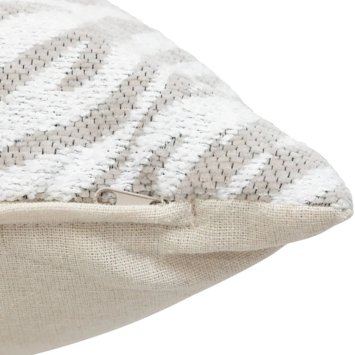 Atmosphera Housses De Coussin*Housse de coussin "Jeni", chenille Vertcèdre