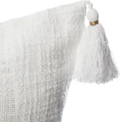 Atmosphera Housses De Coussin*Housse de coussin "Slub" Vertcèdre2