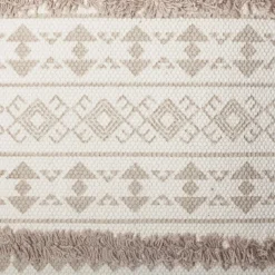 Atmosphera Housses De Coussin*Housse de coussin tuftée "Etnik" Gris