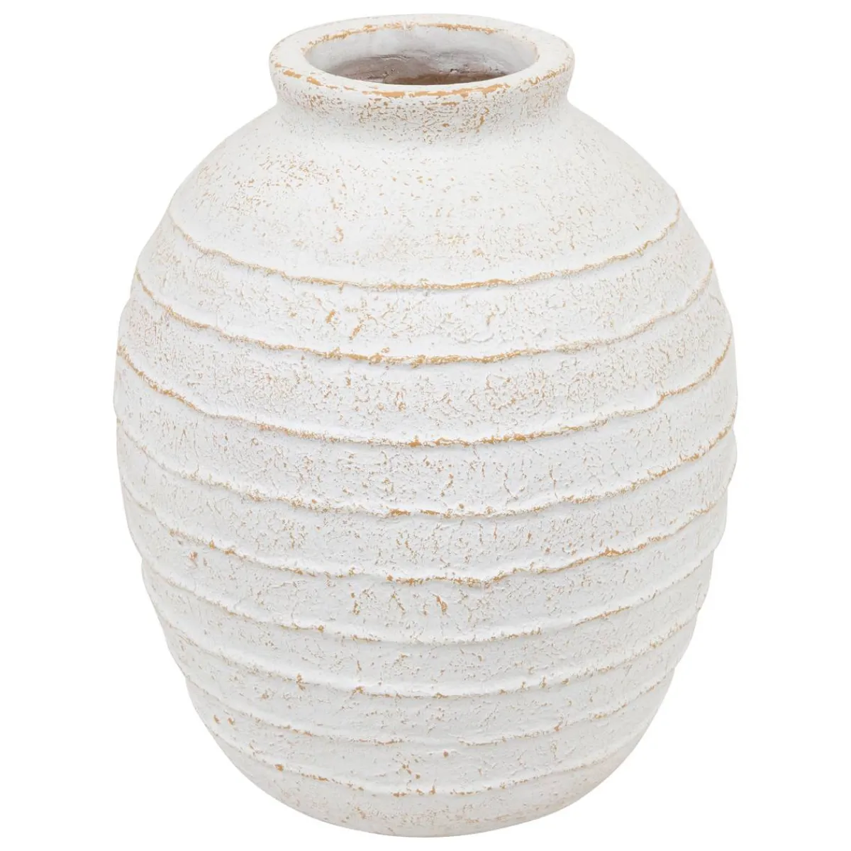 Atmosphera Vases*Jarre "Romia" NoiretBlanc