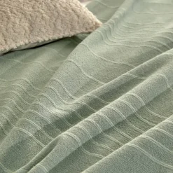 Atmosphera Couvre-Lits, Édredons*Jeté de lit "Anjali" Bleuclair