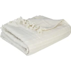 Atmosphera Plaids|Couvre-Lits, Édredons*Jeté de lit "Anjali" Beige