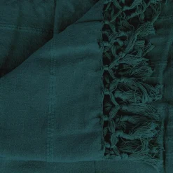 Atmosphera Plaids|Couvre-Lits, Édredons*Jeté de lit, coton Grissouris