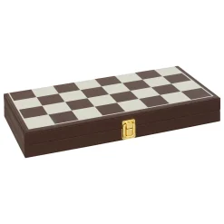 Atmosphera Jeux De Société*Jeu backgammon échecs "Jule" Rose