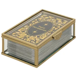 Atmosphera Jeux De Société*Jeu de tarot "Little cotage" Marroncaramel