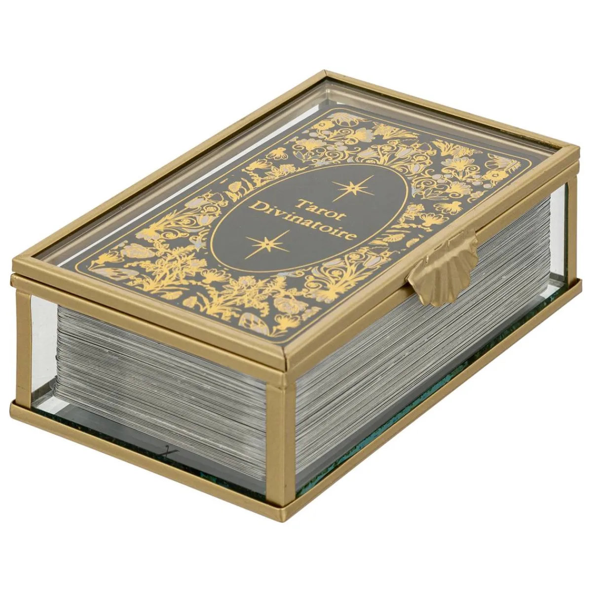 Atmosphera Jeux De Société*Jeu de tarot "Little cotage" Marroncaramel