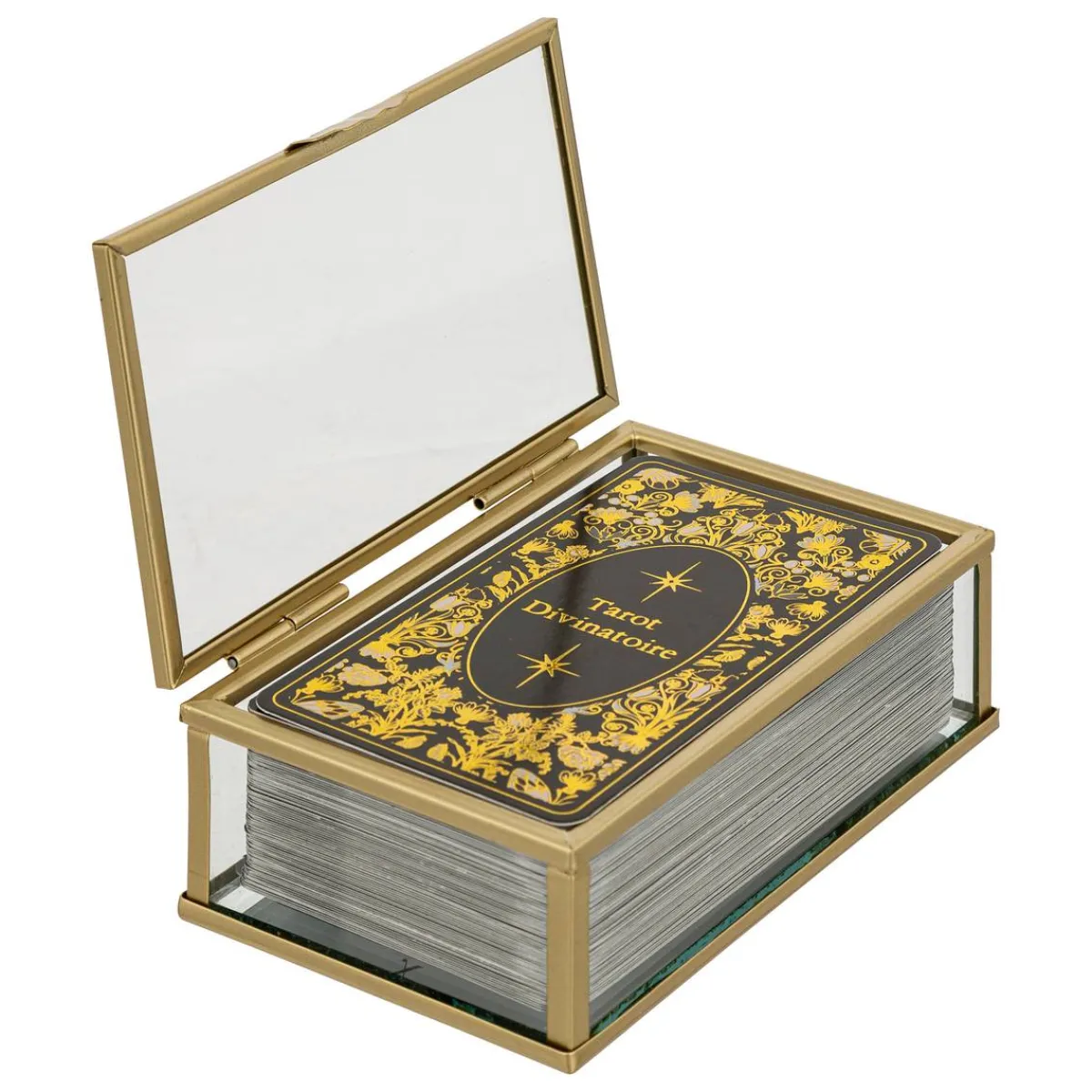 Atmosphera Jeux De Société*Jeu de tarot "Little cotage" Marroncaramel