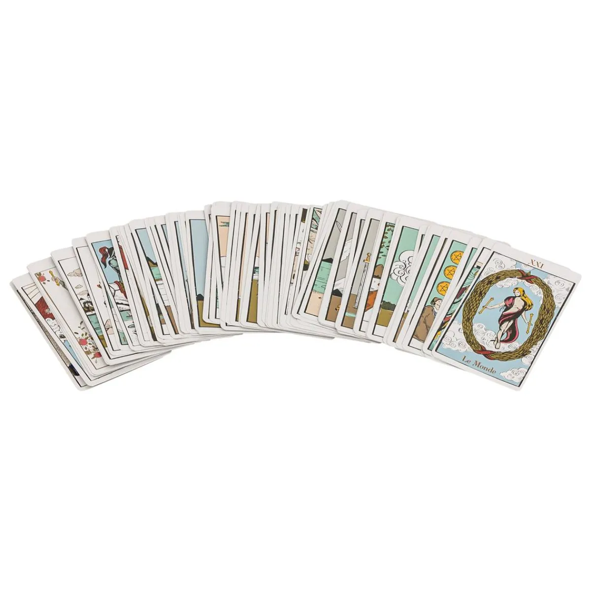 Atmosphera Jeux De Société*Jeu de tarot "Little cotage" Marroncaramel