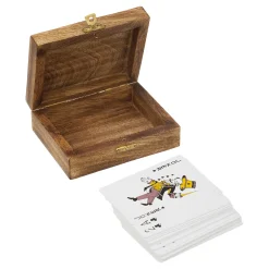 Atmosphera Jeux De Société*Jeux de carte "Odile" Rose