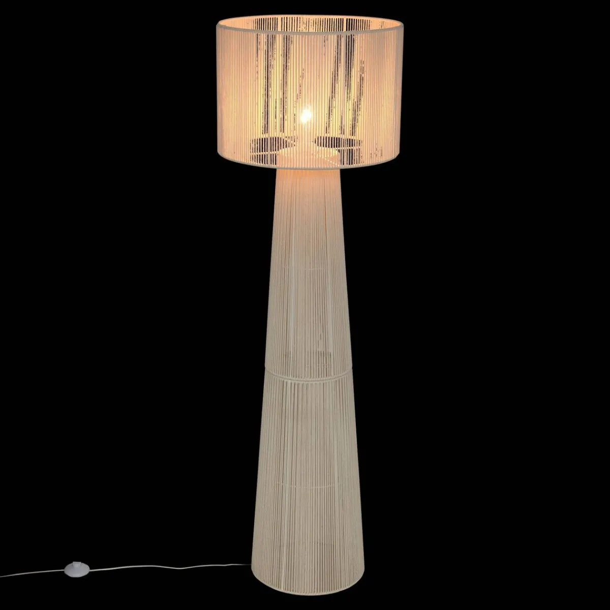 Atmosphera Lampadaires Droits*Lampadaire "Adria" Blanc