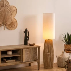 Atmosphera Lampadaires Droits*Lampadaire "Aissa" Or