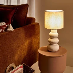 Atmosphera Lampadaires Droits*Lampadaire "Alitha" Doré