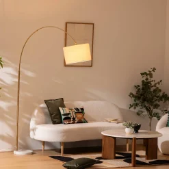 Atmosphera Lampadaires Arc*Lampadaire arc "Tilio" Or