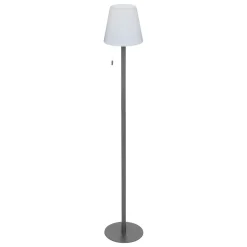 Atmosphera Lampadaires Droits|Eclairage D'Extérieur*Lampadaire d'extérieur ZACK rechargeable USB Graphite Argent