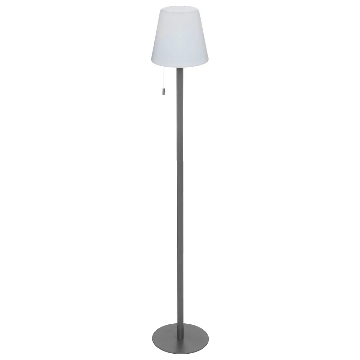 Atmosphera Lampadaires Droits|Eclairage D'Extérieur*Lampadaire d'extérieur ZACK rechargeable USB Graphite Argent
