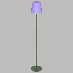 Atmosphera Lampadaires Droits|Eclairage D'Extérieur*Lampadaire d'extérieur ZACK rechargeable USB Vert olive Argile