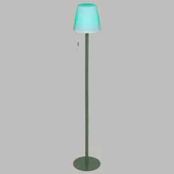 Atmosphera Lampadaires Droits|Eclairage D'Extérieur*Lampadaire d'extérieur ZACK rechargeable USB Vert olive Argile