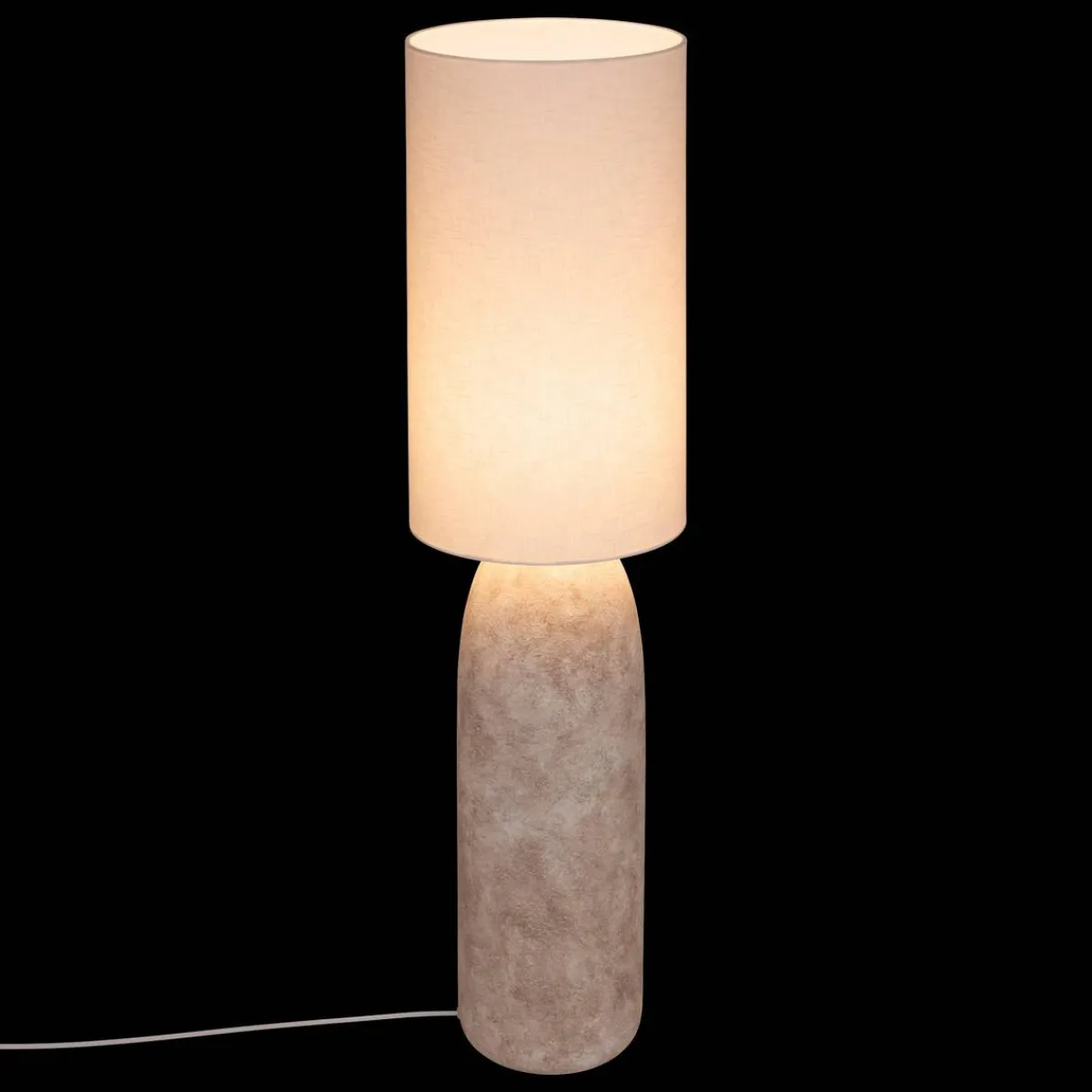 Atmosphera Lampadaires Droits*Lampadaire droit Secteur "Keyah" Boisnaturel