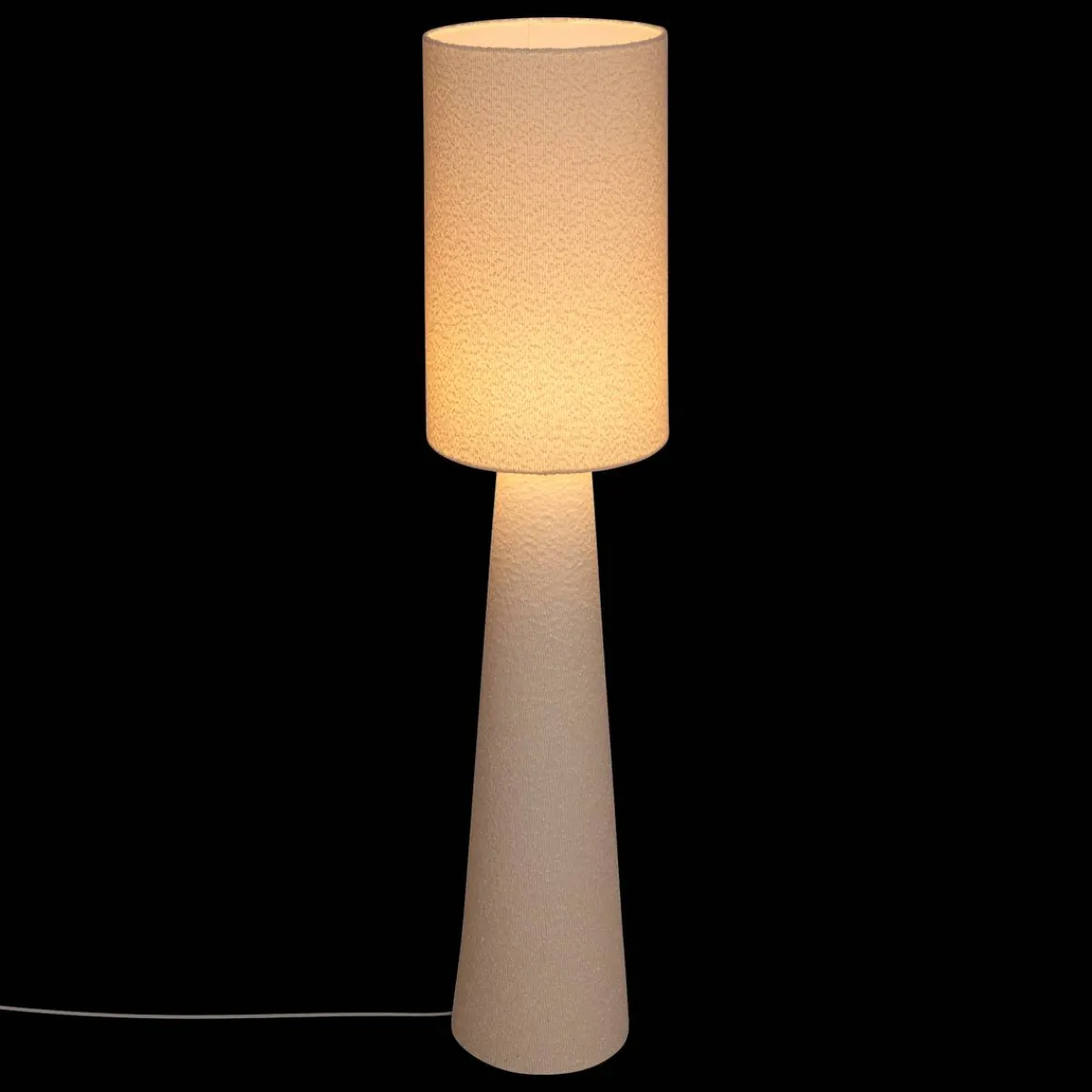 Atmosphera Lampadaires Droits*Lampadaire droit Secteur "Solal" Blanc