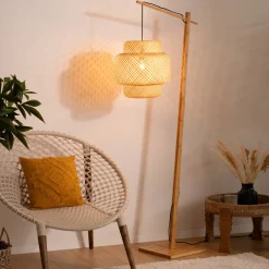 Atmosphera Lampadaires Arc*Lampadaire "Liby" Doré