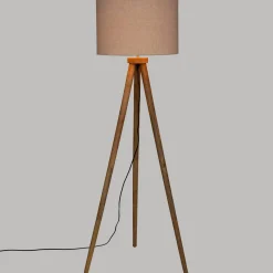 Atmosphera Lampadaires Trépieds*Lampadaire trépied "Olga" Boisnaturel