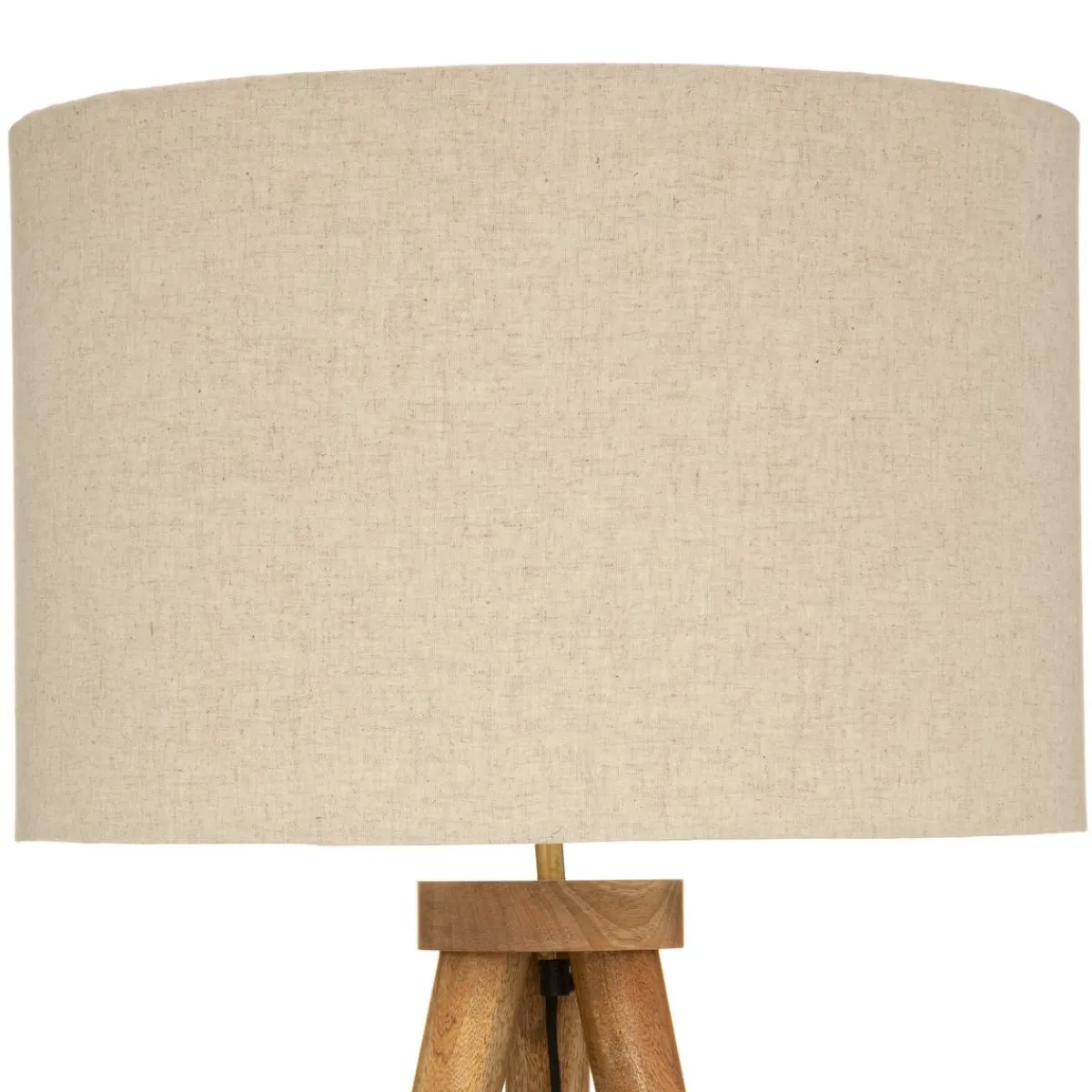 Atmosphera Lampadaires Trépieds*Lampadaire trépied "Olga" Boisnaturel