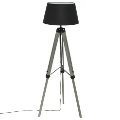 Atmosphera Lampadaires Trépieds*Lampadaire trépied "Runo" Noir
