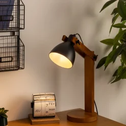 Atmosphera Lampes De Bureau*Lampe arc "Cuba" Noir