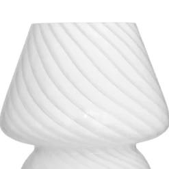 Atmosphera Lampes De Chevet*Lampe champignon "Cara" Blanc