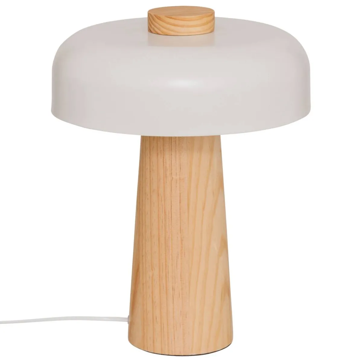 Atmosphera Lampes De Table*Lampe champignon Secteur "Pola" Noir