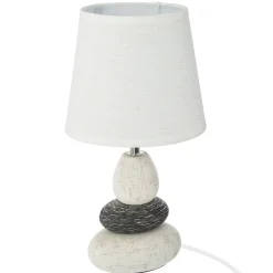 Atmosphera Lampes De Chevet*Lampe "Clary", céramique Beige