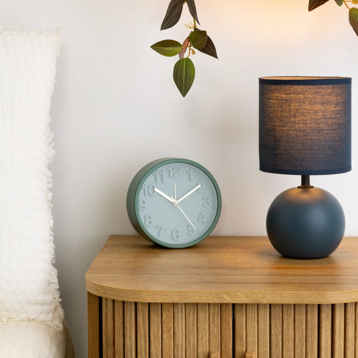 Atmosphera Lampes De Chevet*Lampe céramique "Timéo" Noir1