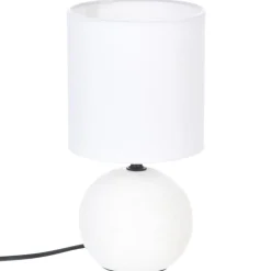 Atmosphera Lampes De Chevet*Lampe céramique "Timéo" Grissourisstrié