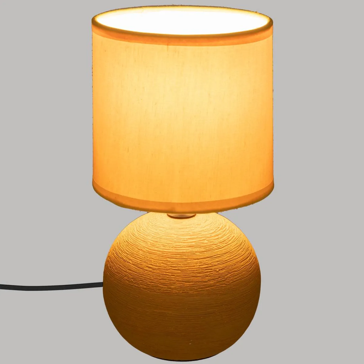 Atmosphera Lampes De Chevet*Lampe céramique "Timéo" Argent