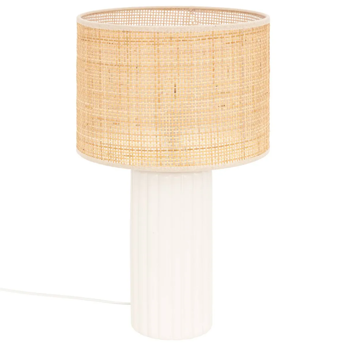 Atmosphera Lampes De Table*Lampe céramique "Tylia" Marron